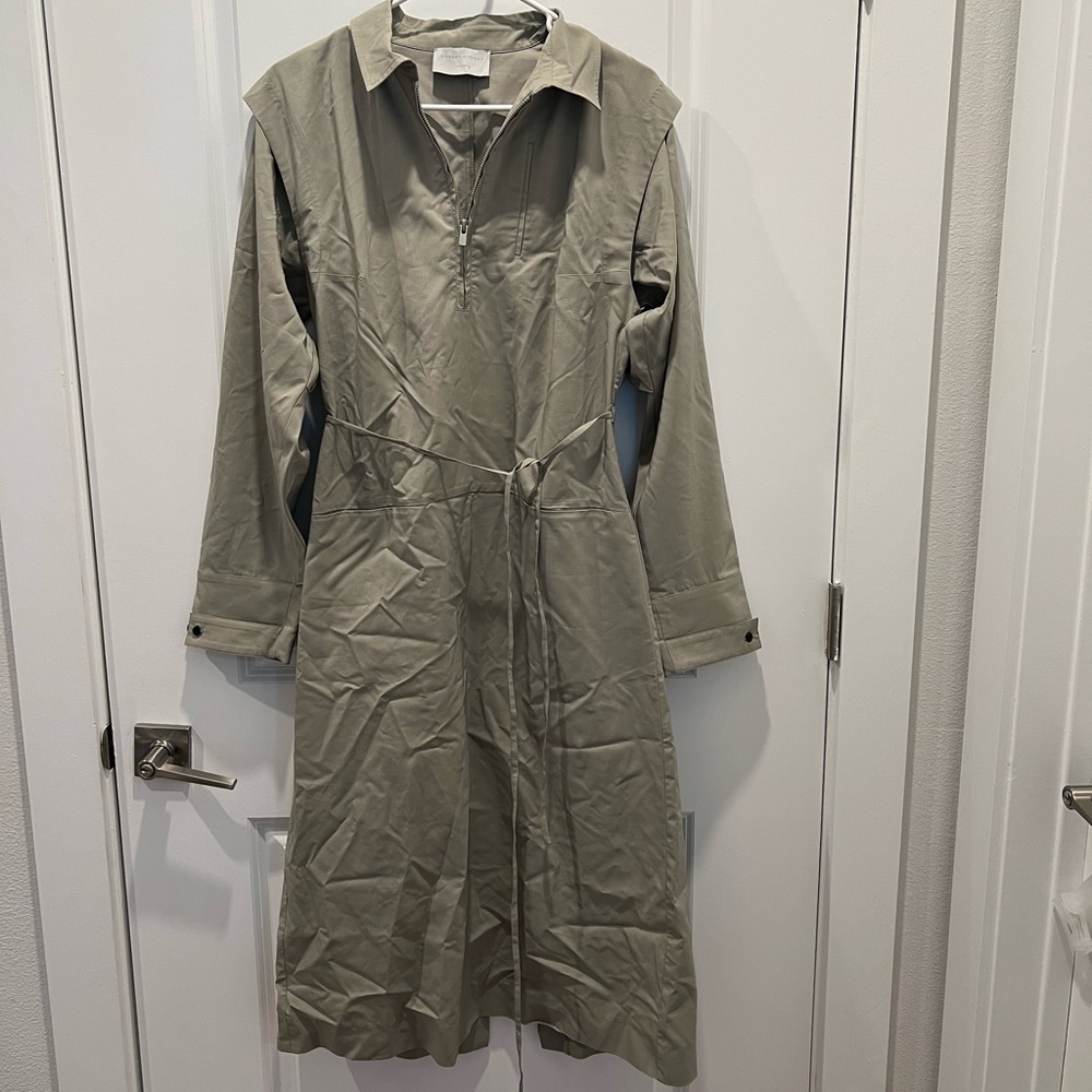 Modern Citizen Trench Midi Dress